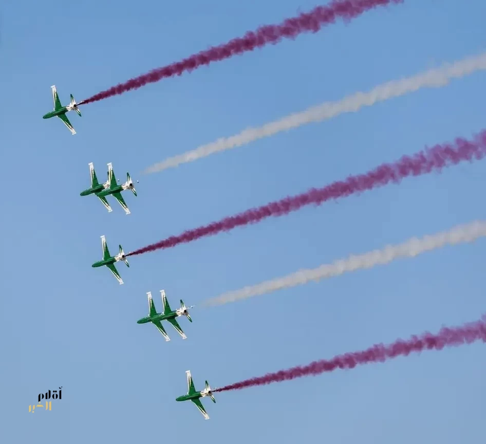 الرياض تحتفل باليوم الوطني السعودي بعروض عسكرية ومناورات جوية