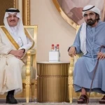 أمير المنطقة الشرقية ينقل تعازي القيادة في وفاة الشيخ أحمد بن راشد آل مكتوم