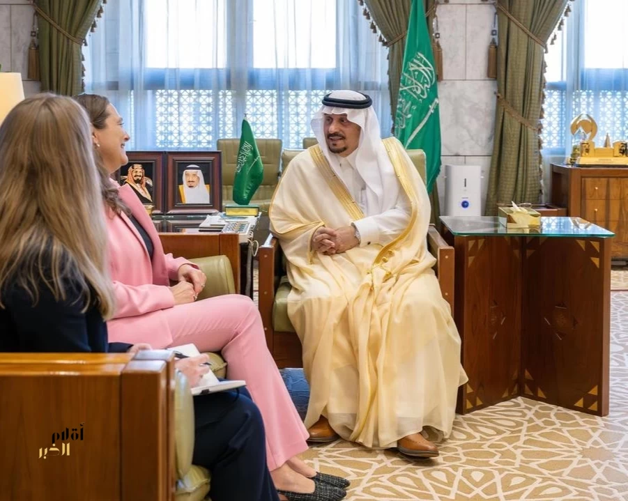أمير منطقة الرياض يستقبل سفيرة الدنمارك المعينة حديثًا لدى المملكة