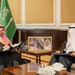 نائب أمير تبوك يستقبل مدير فرع وزارة التجارة بالمنطقة