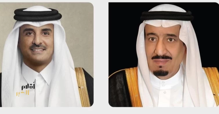 خادم الحرمين الشريفين يبعث دعوة لأمير دولة قطر للمشاركة في القمة الخليجية الأوروبية الثانية