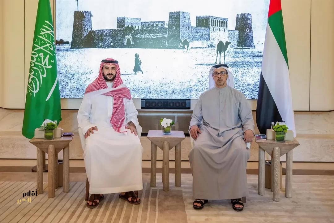 سمو وزير الدفاع يلتقي سمو نائب رئيس دولة الإمارات العربية المتحدة