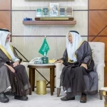 أمير الشرقية يستقبل رئيس مجلس إدارة مؤسسة الدكتور محمد بن حسن الجبر الخيرية