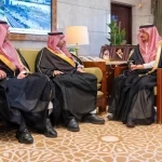 أمير الرياض يستقبل المدير العام لفرع وزارة التجارة بالمنطقة