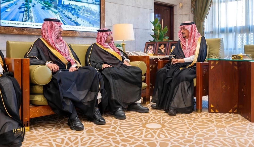 أمير الرياض يستقبل المدير العام لفرع وزارة التجارة بالمنطقة