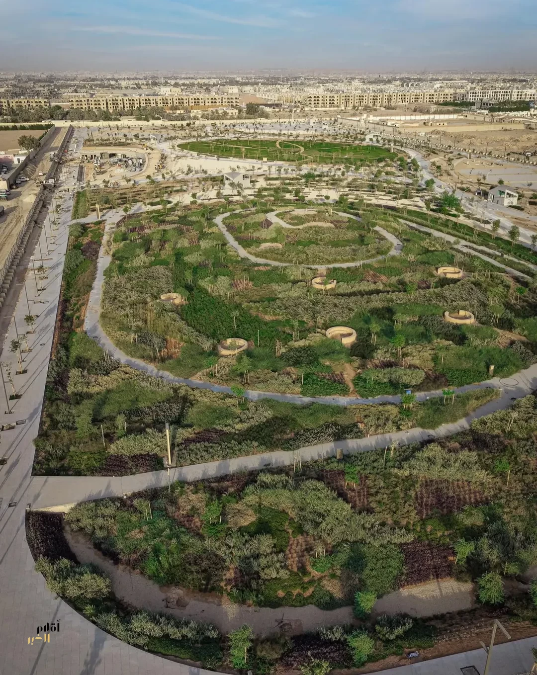 "الرياض الخضراء" يواصل تنفيذ مشاريع الحدائق الثلاث الكبرى بنسبة إنجاز أكثر من 85%