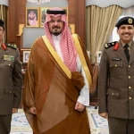 أمير المدينة المنورة يقلّد نائب مدير شرطة المنطقة رتبته الجديدة
