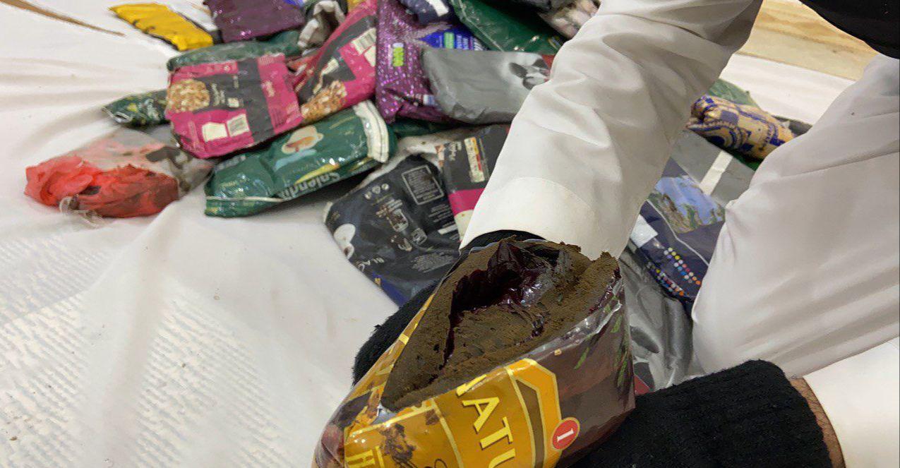 القبض على أشخاص بجازان وعسير بحوزتهم 391 كيلو جراماً من مادة الحشيش المخدر