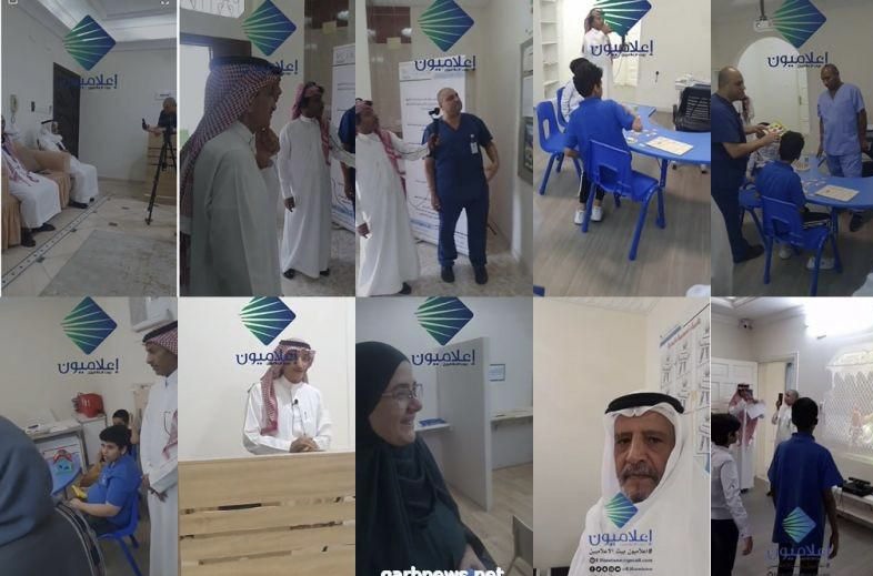 زيارة جمعية اعلاميون  لمركز مدد للرعاية النهارية لذوي الاعاقة بجدة