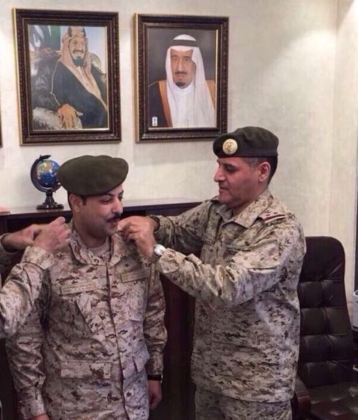 العنزي لرتبة عقيد بالقوات المسلحة
