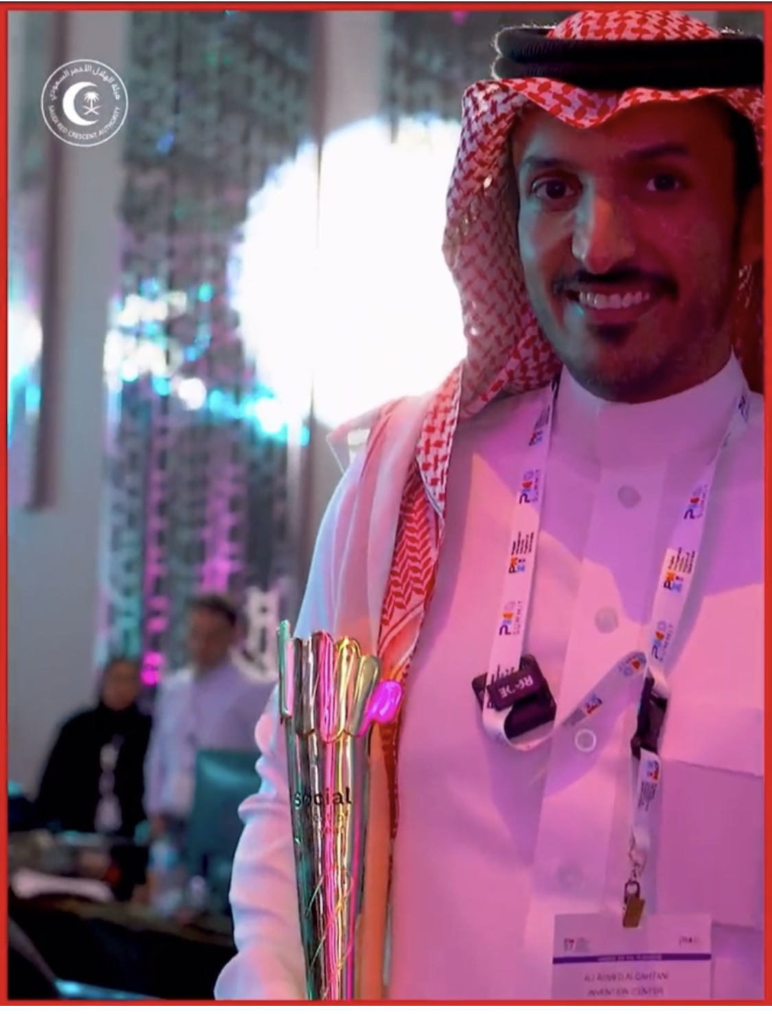 شاهد مشروع هلالثون الابتكاري من هيئة الهلال الأحمر السعودي يحقق جائزة أفضل مشروع اجتماعي 2022م.