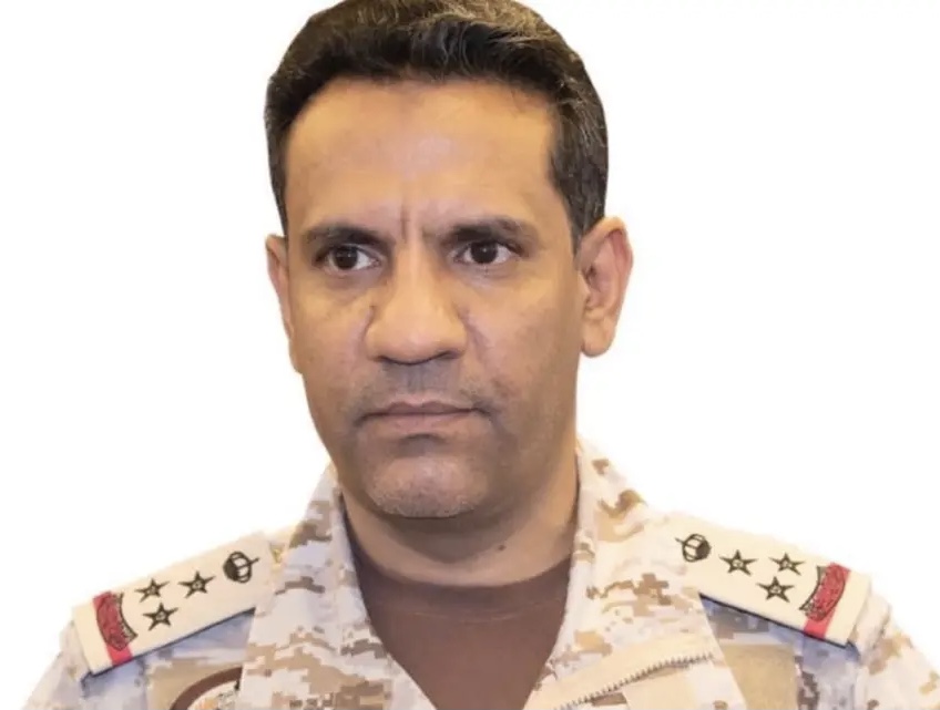 قيادة القوات المشتركة لتحالف دعم الشرعية في اليمن اعتراض وتدمير طائرة بدون طيار مفخخة أطلقتها الميليشيا الحوثية