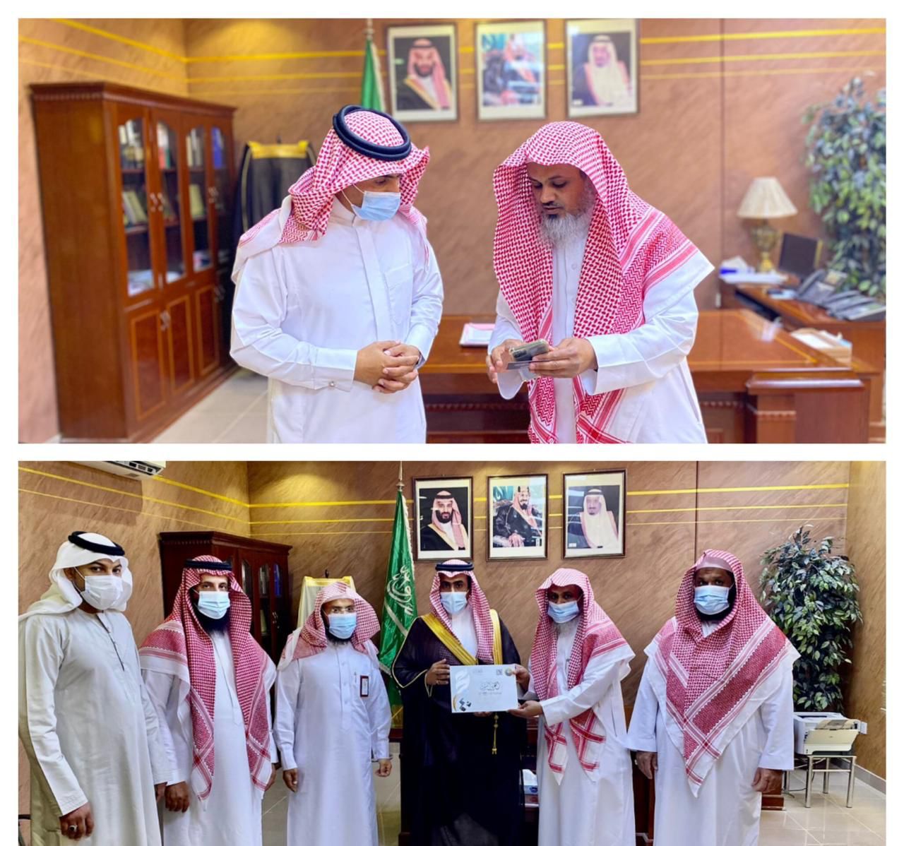 *مدير عام فرع الرئاسة لهيئة الأمر بالمعروف بالمنطقة الشرقية يزور منفذ البطحاء التابع لمحافظة العديد *
