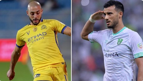 لجنة الانضباط تُعاقب نور الدين أمرابط وعمر السومة