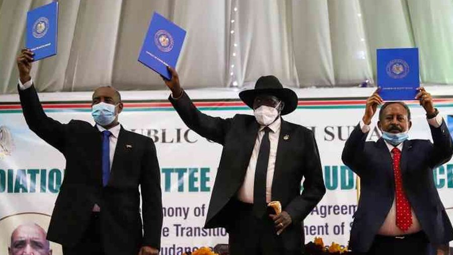 انطلاق مراسم التوقيع النهائي لاتفاق السلام الشامل بالسودان