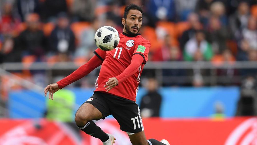 نادي الأهلي المصري يعلن إصابة "كهربا" بفيروس كورونا 