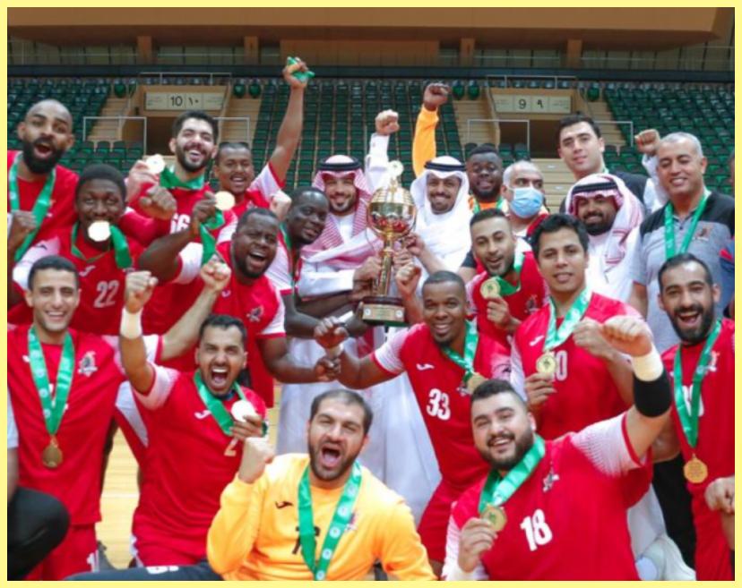 الوحدة تُتوج بدرع دوري كرة اليد