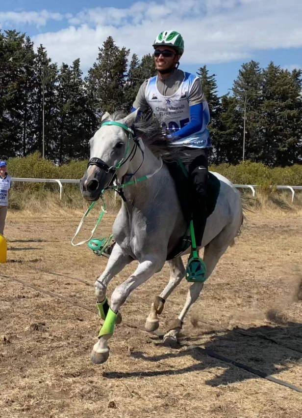 الفارس المبطي يتوج بالمركز الأول في بطولة دولية بإيطاليا