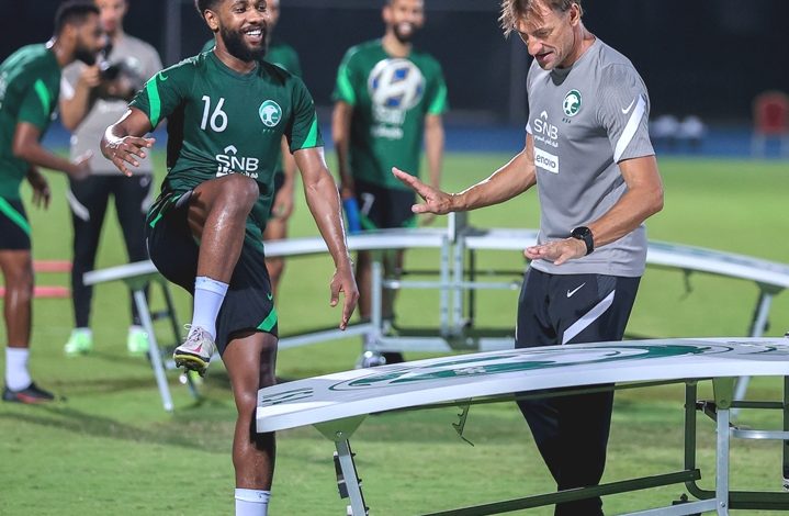 الأخضر يواصل استعداداته لمواجهة الصين في التصفيات الآسيوية المؤهلة لكأس العالم