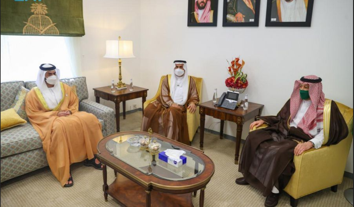 نيابة عن سمو وزير الخارجية .. نائب وزير الخارجية يستقبل رئيس المجلس الوطني للاتحاد الإماراتي