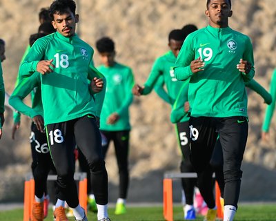 المنتخب السعودي تحت 20 عامًا يواصل تدريباته على ملعب التعاون
