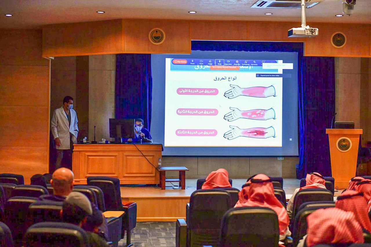 الخدمات الطبية بوزارة الداخلية تشارك في فعاليات اليوم العالمي للإسعافات الأولية 2021
