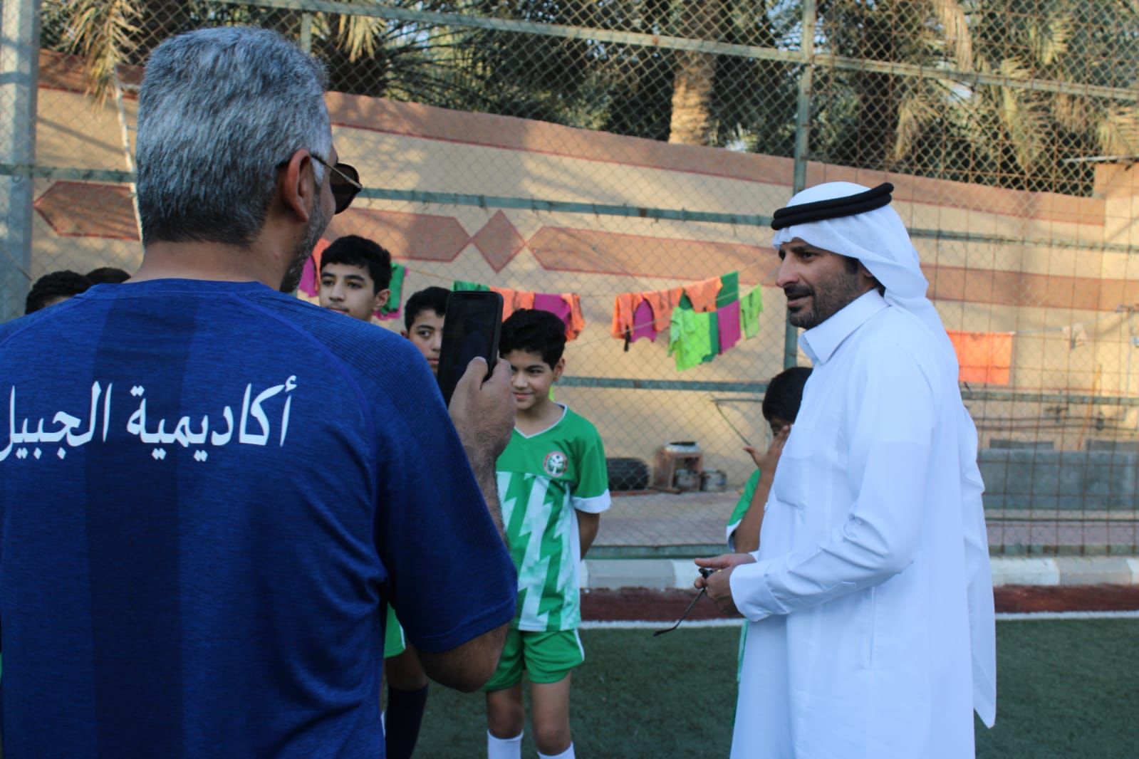 السبيعي يفتتح اكاديمية الجبيل الرياضية بالاحساء والبوقرين والحبيب مدراء فنيين