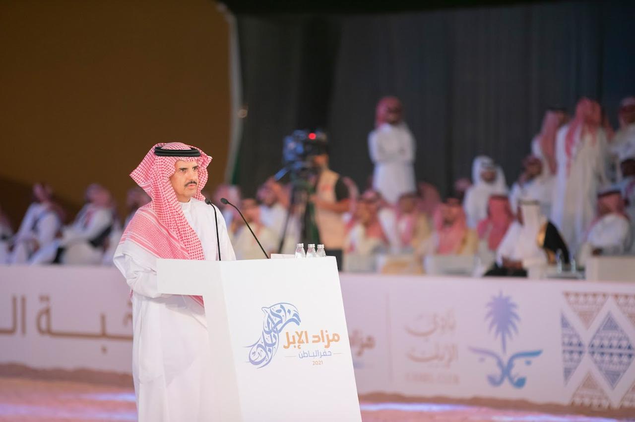 تدشين مهرجان ومزاد الإبل بحفرالباطن 2021