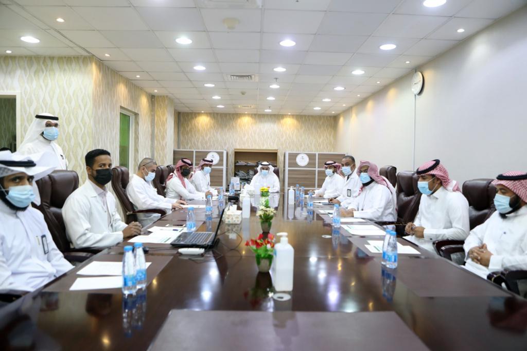 نطاق وادي الدواسر الصحي يعقد اجتماع المجلس التنفيذي الاول