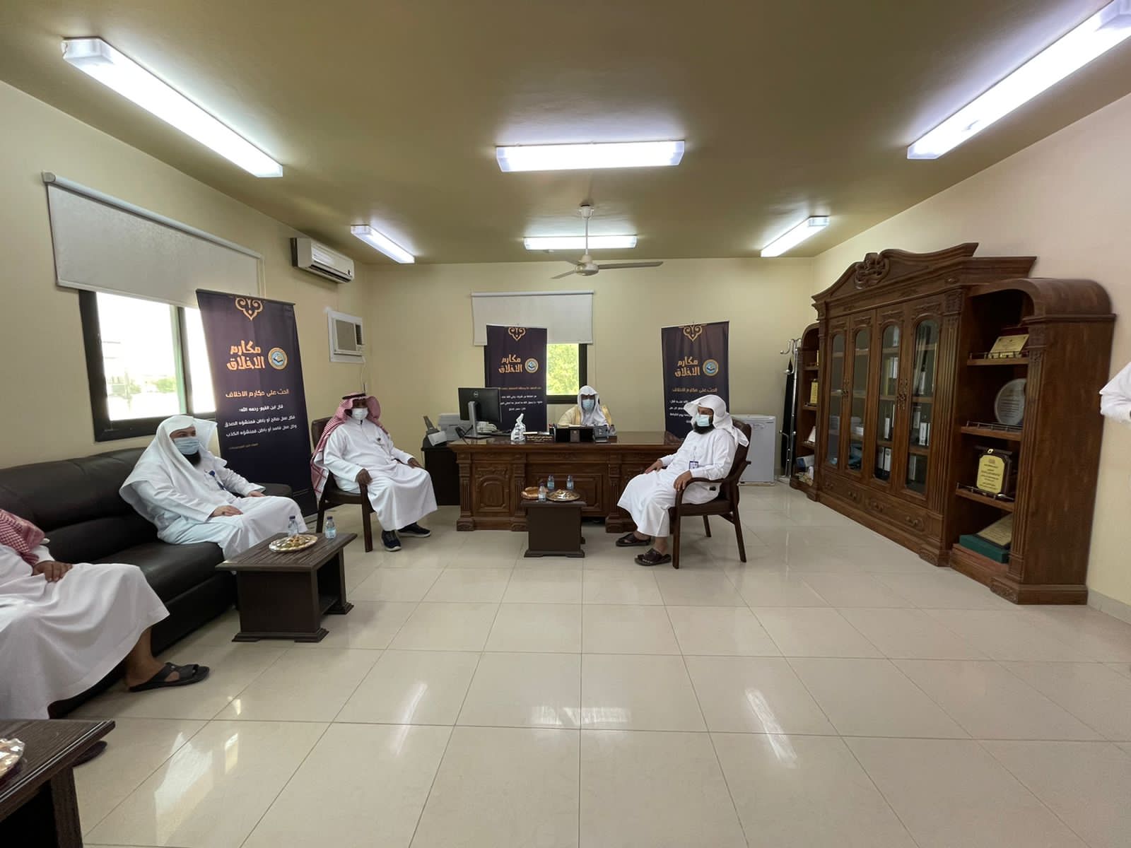 مدير عام فرع هيئة الأمر بالمعروف بالحدود الشمالية يقوم بجولة تفقدية على هيئة محافظة رفحاء