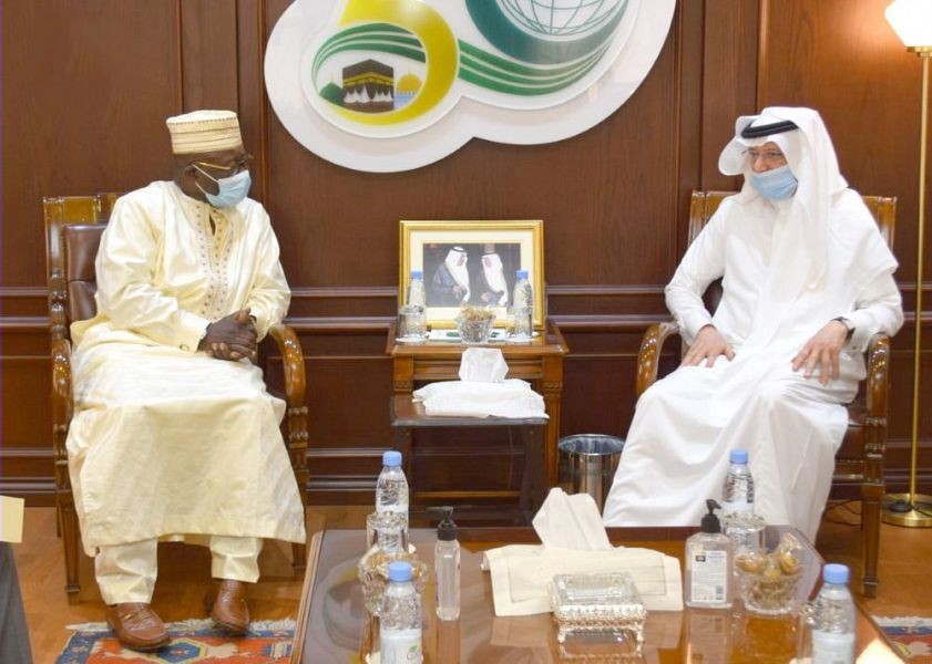 الأمين العام يستقبل المندوب الدائم لغينيا لدى منظمة التعاون الإسلامي