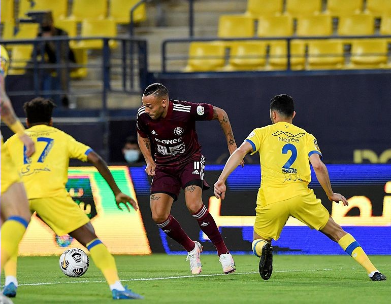 برباعية النصر يتغلب على الفيصلي في دوري كأس الأمير محمد بن سلمان للمحترفين