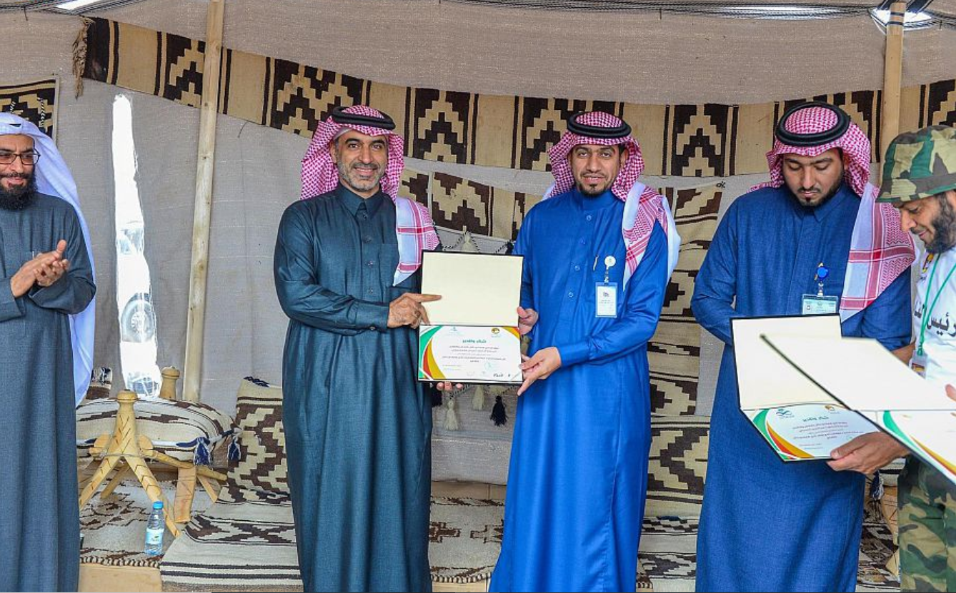وكيل إمارة منطقة حائل ‏المساعد للشؤون التنموية ‏يدشن فعالية "هايكنج ‏حائل"