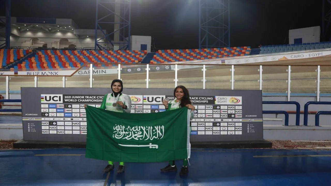 المنتخب السعودي للدراجات "سيدات" يحقق أول ميدالية عربية