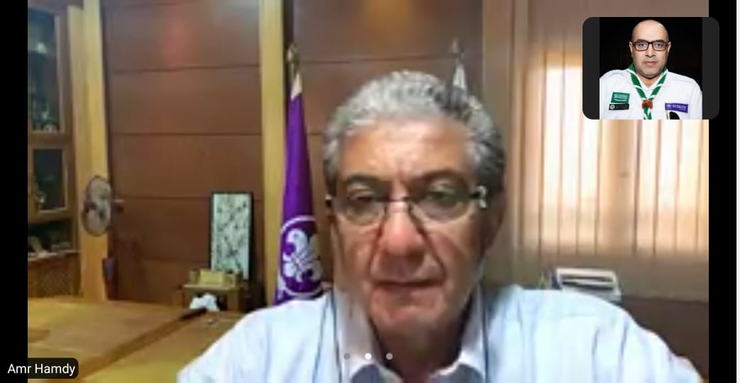 عمرو حمدي : التقدم التقني ساهم في استدامة أعمال الإقليم الكشفي العربي