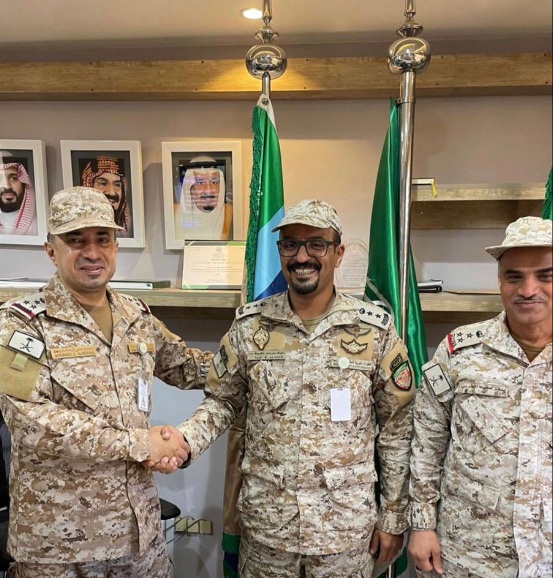 نايف‬⁩ بن ⁦‪بدر‬⁩ الضيط عقيداً بالقوات البرية