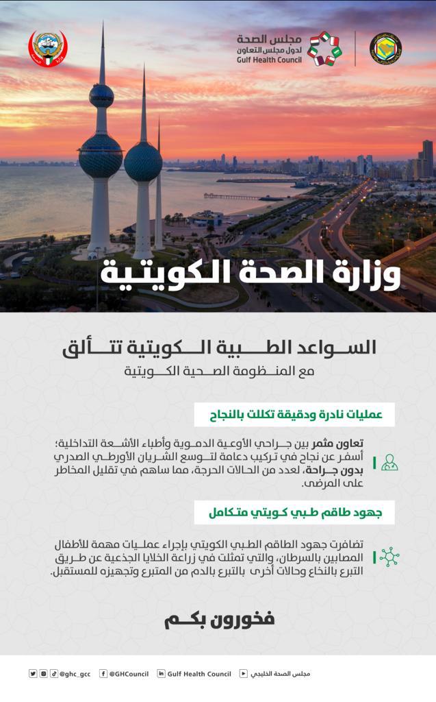 مجلس الصحة الخليجي يشيد بجهود الصحة الكويتية