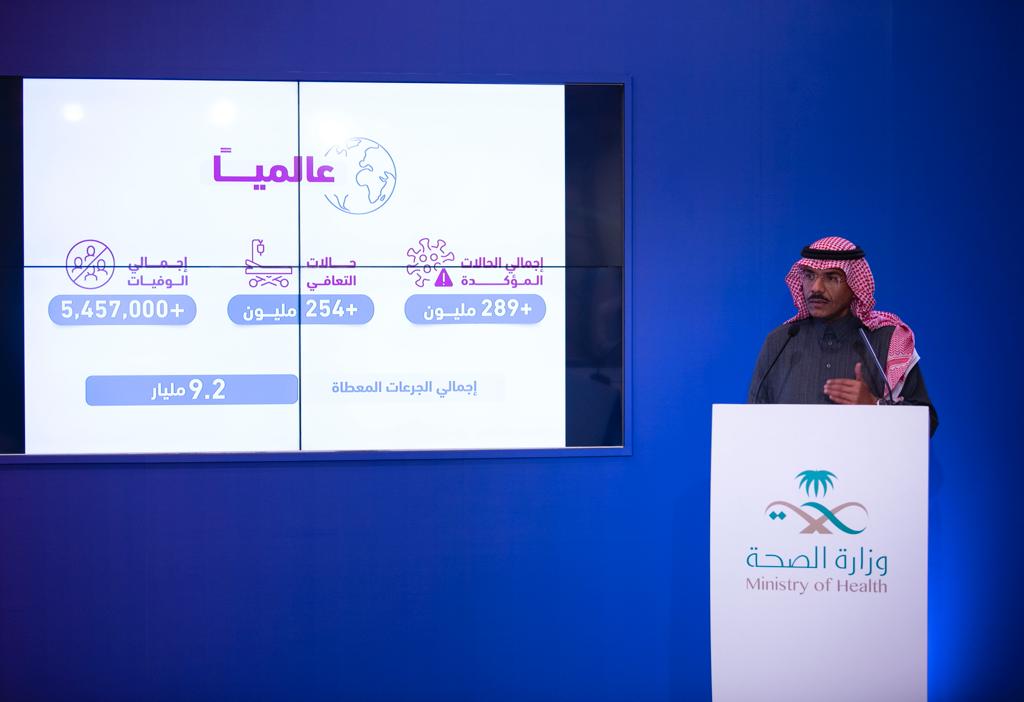 متحدث الصحة: المملكة يضرب فيها المثل عالميا في مواجهة الجائحة .. والحالات الحرجة هي لمن لم يحصل على اللقاحات
