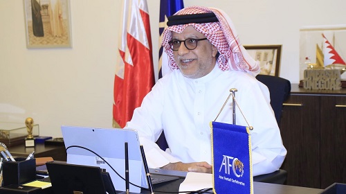 الشيخ سلمان آل خليفة : كرة القدم الآسيوية تعيش مرحلة مهمة في التكيف مع المتغيرات العالمية كافة على الصعيد الكروي