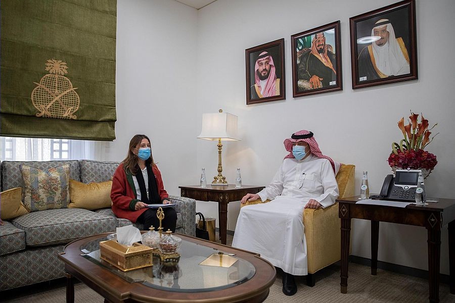نائب وزير الخارجية يستقبل المنسقة المقيمة للأمم المتحدة في المملكة