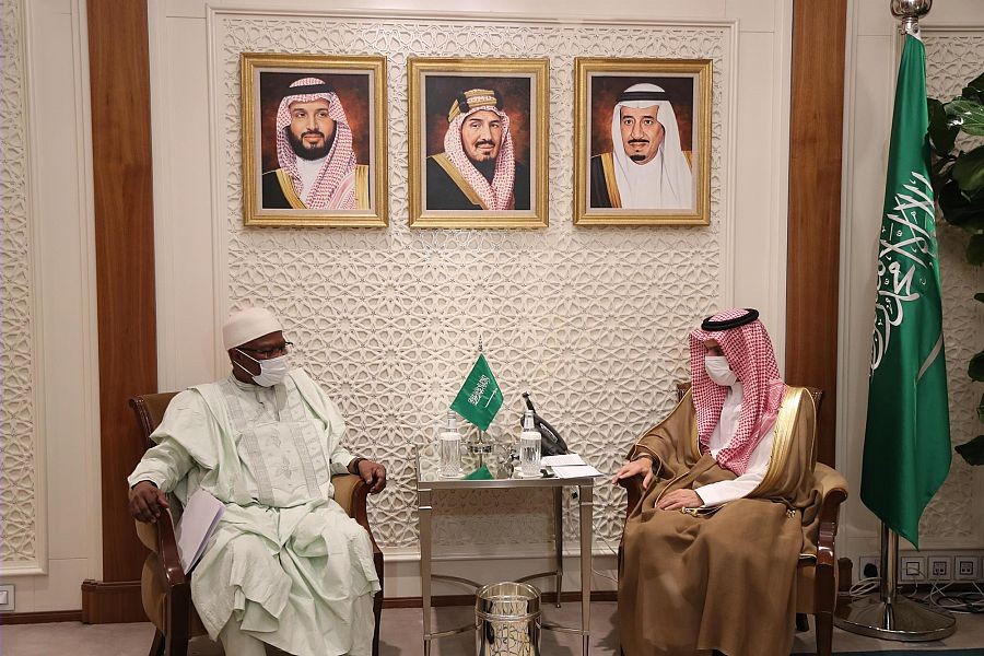 سمو وزير الخارجية يستقبل الأمين العام لمنظمة التعاون الإسلامي