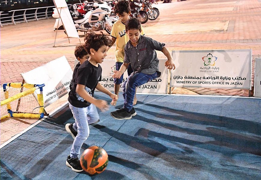 وزارة الرياضة بجازان تنظم فعاليات " أحلى وطن "